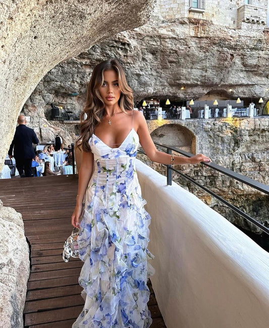 Menti Santorini Maxi Dress