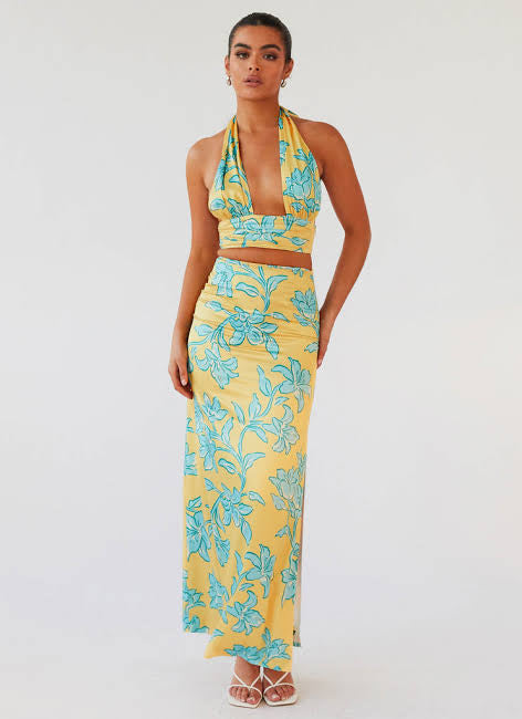 FINAL SALE - Peppermayo Amalia Satin Maxi Set