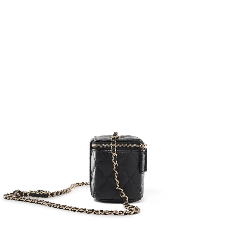 Chanel Black Mini Vanity Case