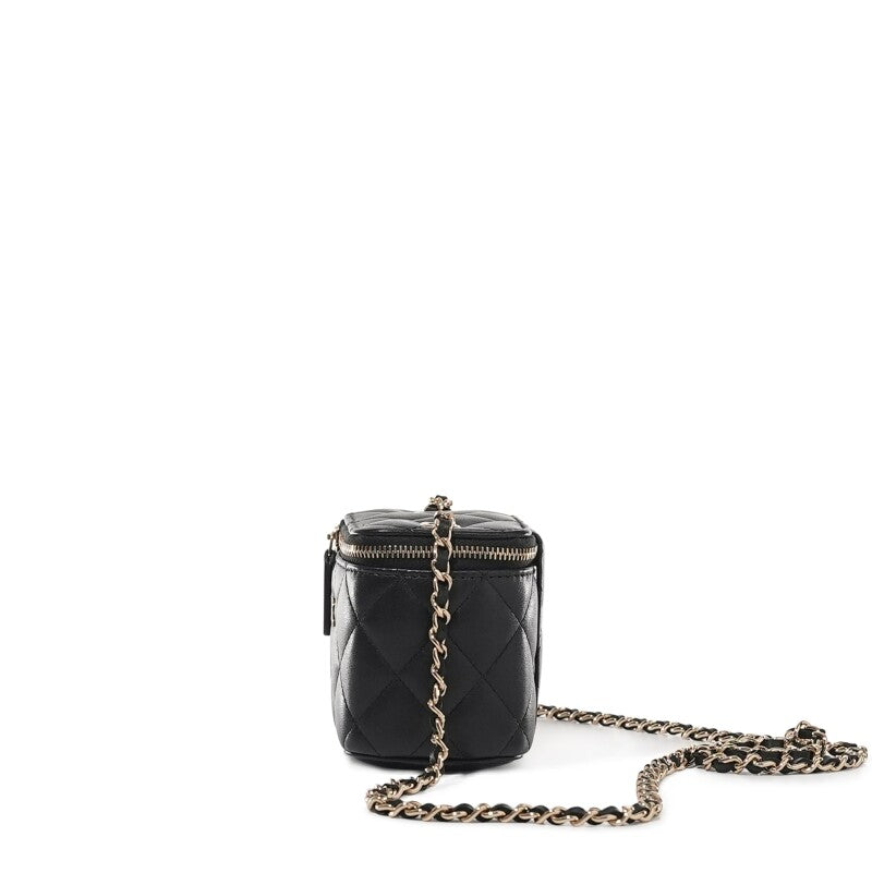 Chanel Black Mini Vanity Case