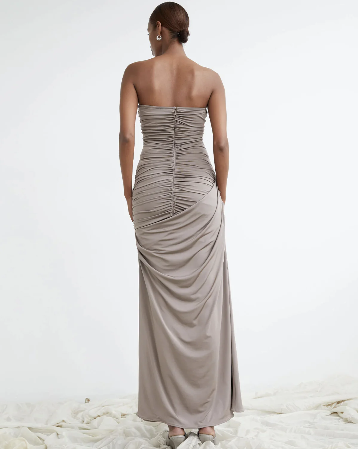 Paris Georgia Val Gown Concrete