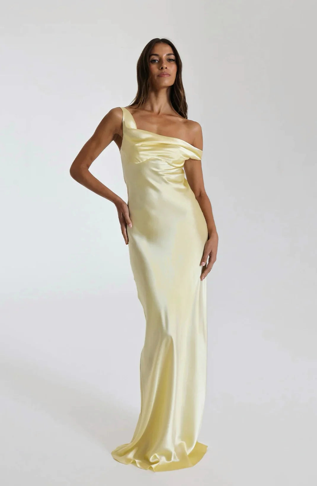 NATALIE ROLT YELLOW MONIKA GOWN IN YELLOW