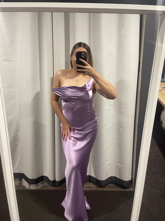 NATALIE ROLT PURPLE MONIKA GOWN IN PURPLE