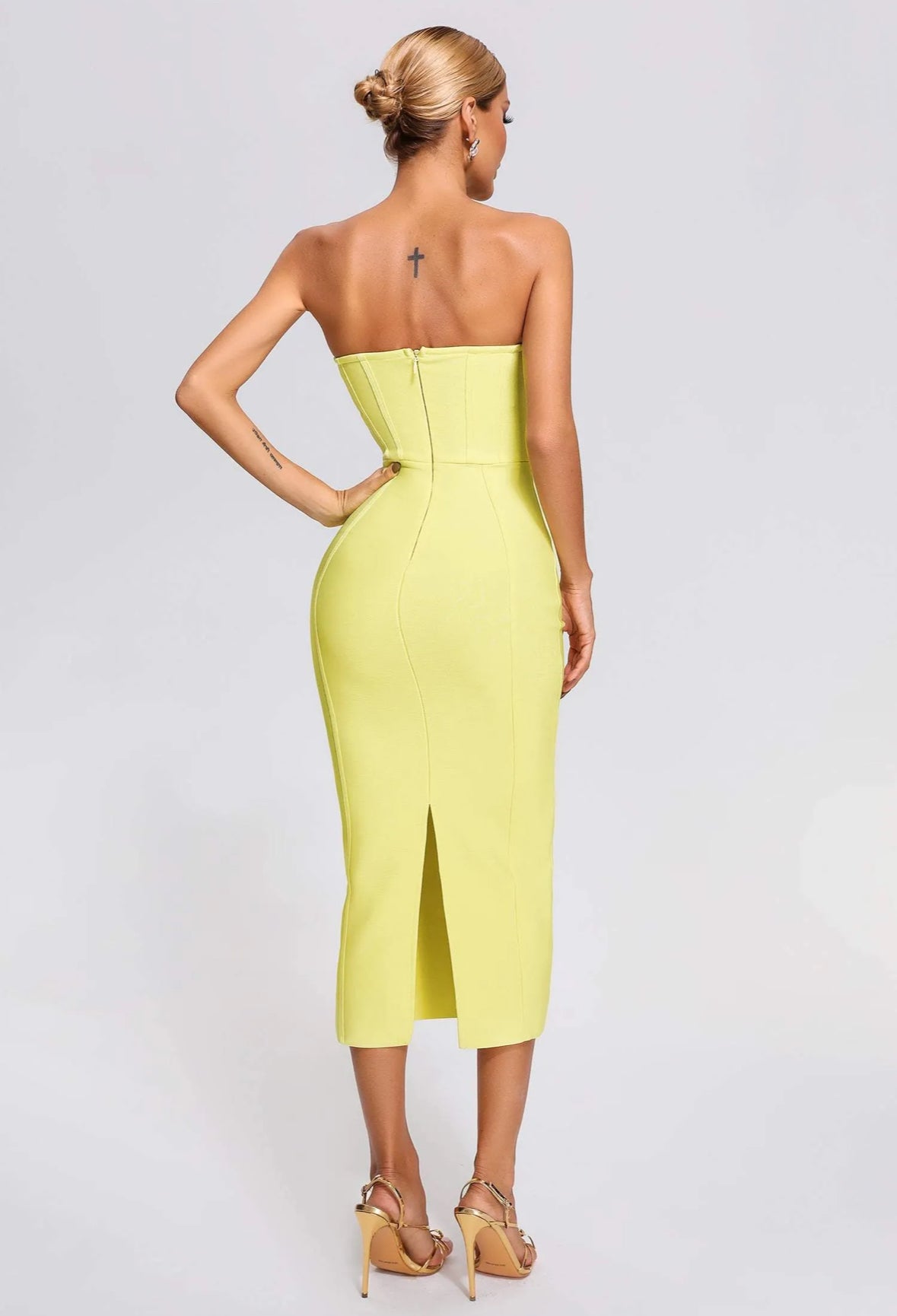 FINAL SALE - Bellabarnett Winify Strapless Dress