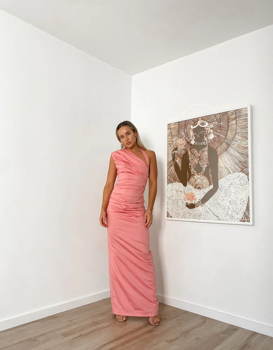 SIR The Label Giacomo Gown Pink