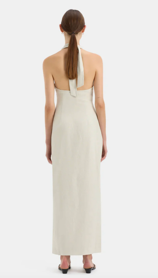 Sir the Label Affogato Halter Maxi Dress