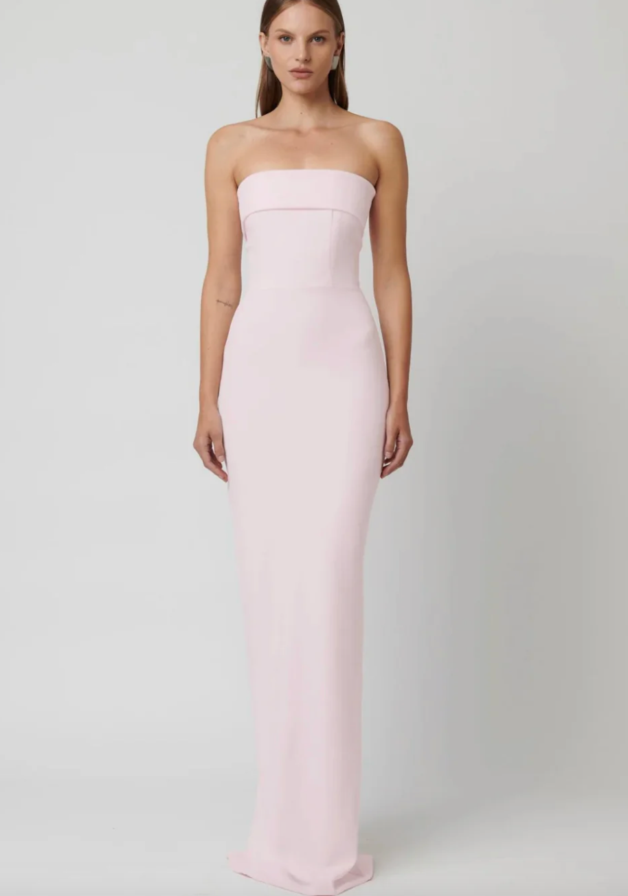 Effie Kats Monroe Gown Ice Pink