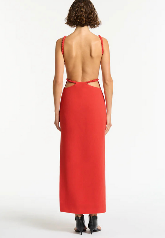 Sir the Label Spoerri Backless Midi Gown