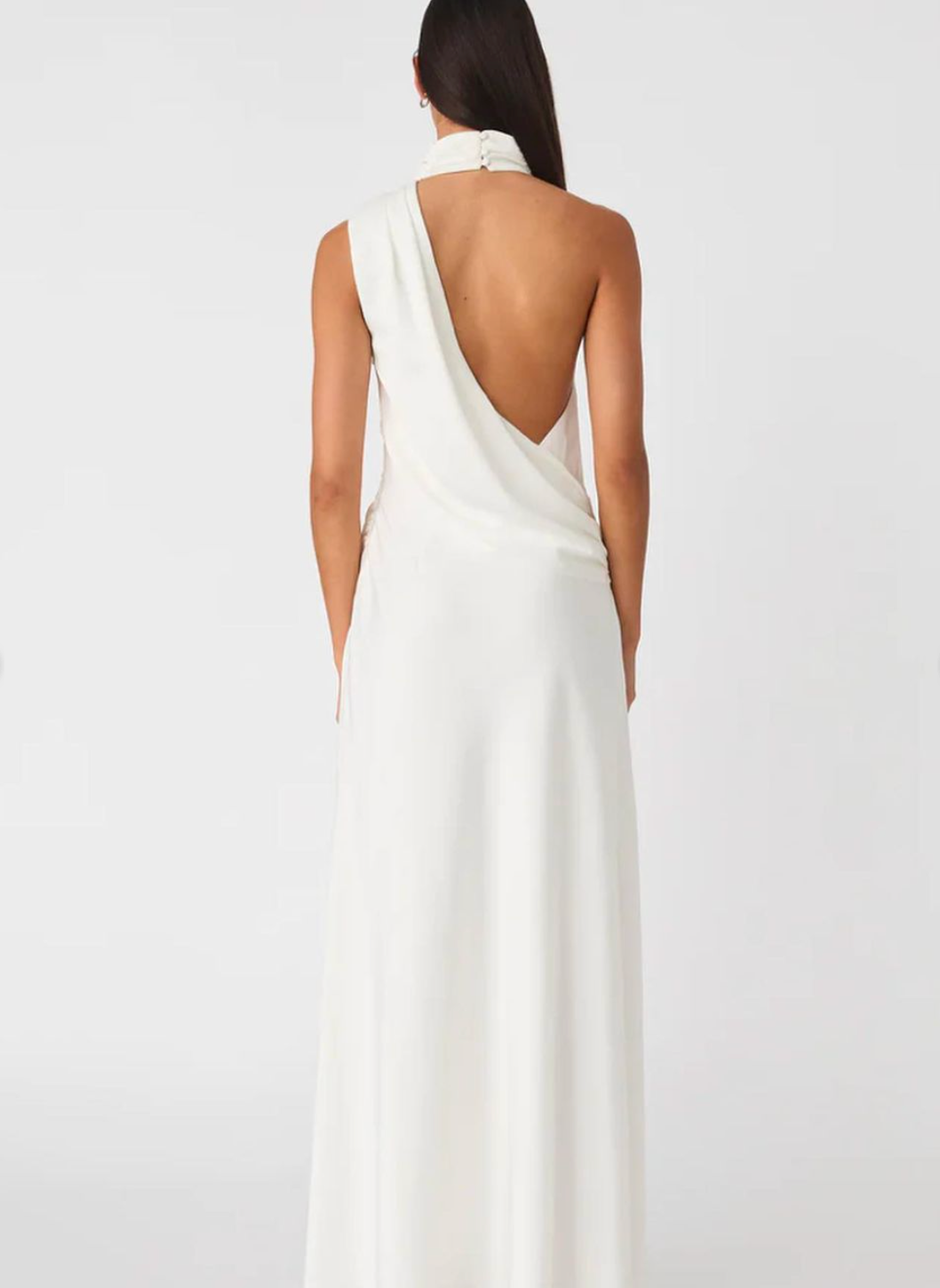 Misha Constantina Gown In Ivory