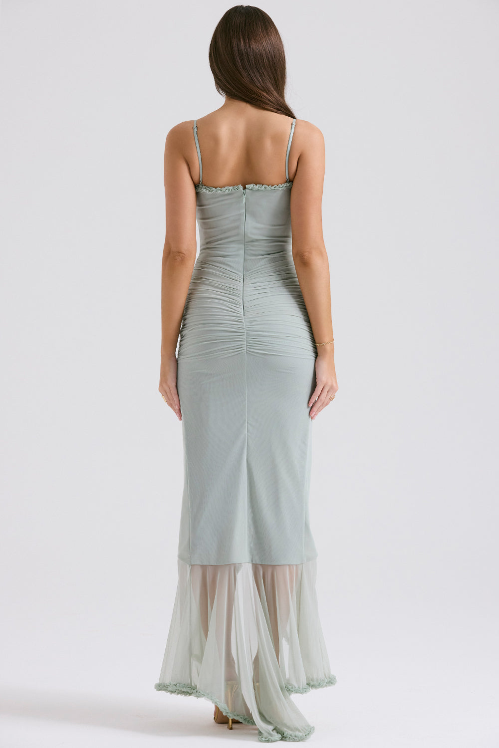 House of CB Gabriella Gown Pistachio