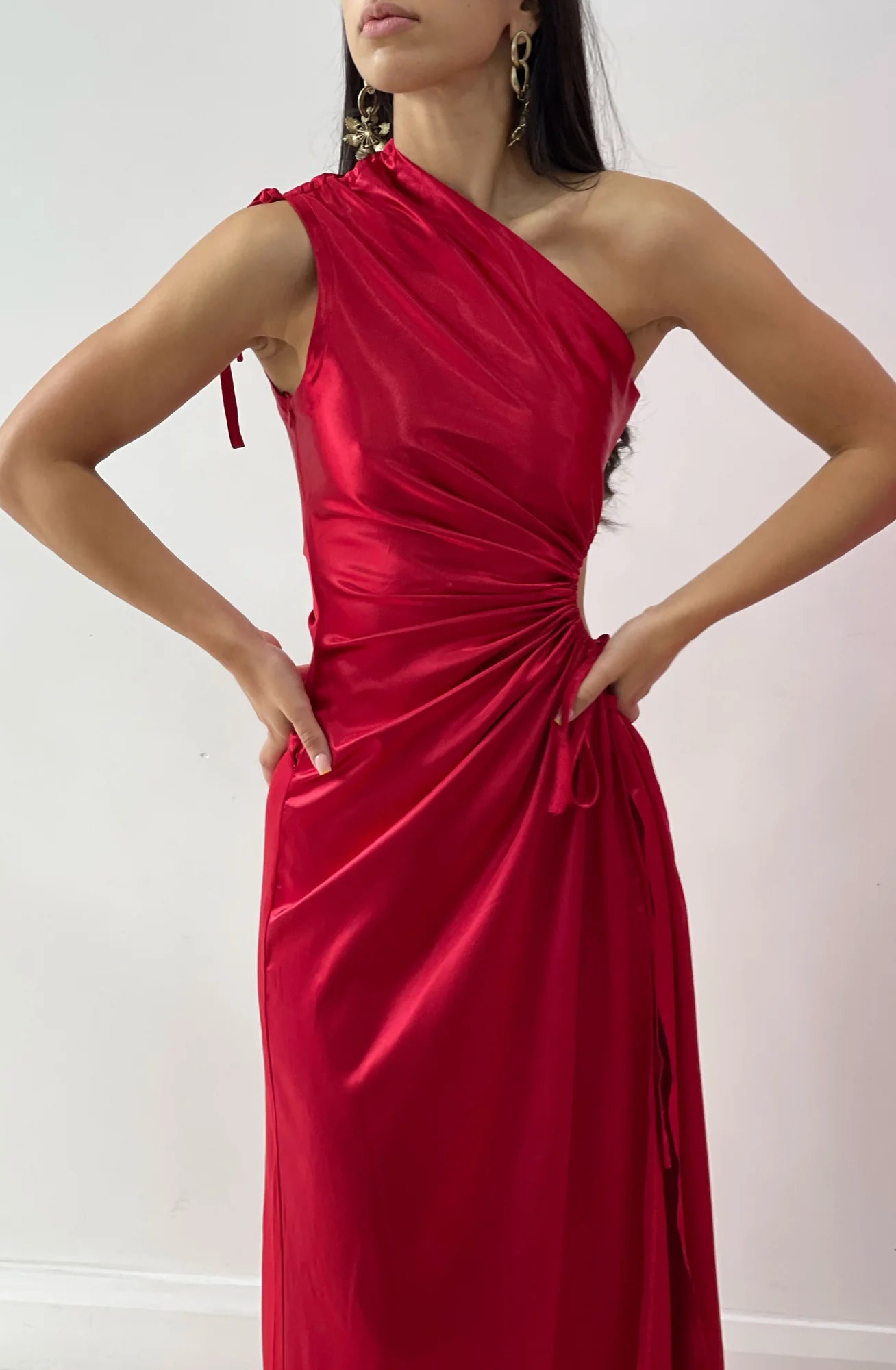 Sonya Moda Nour Red Maxi Dress