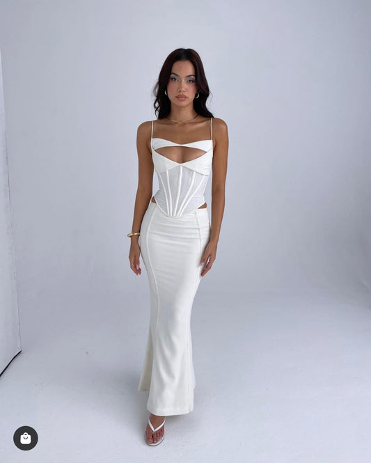 House Of CB Paloma Corset Maxi Dress