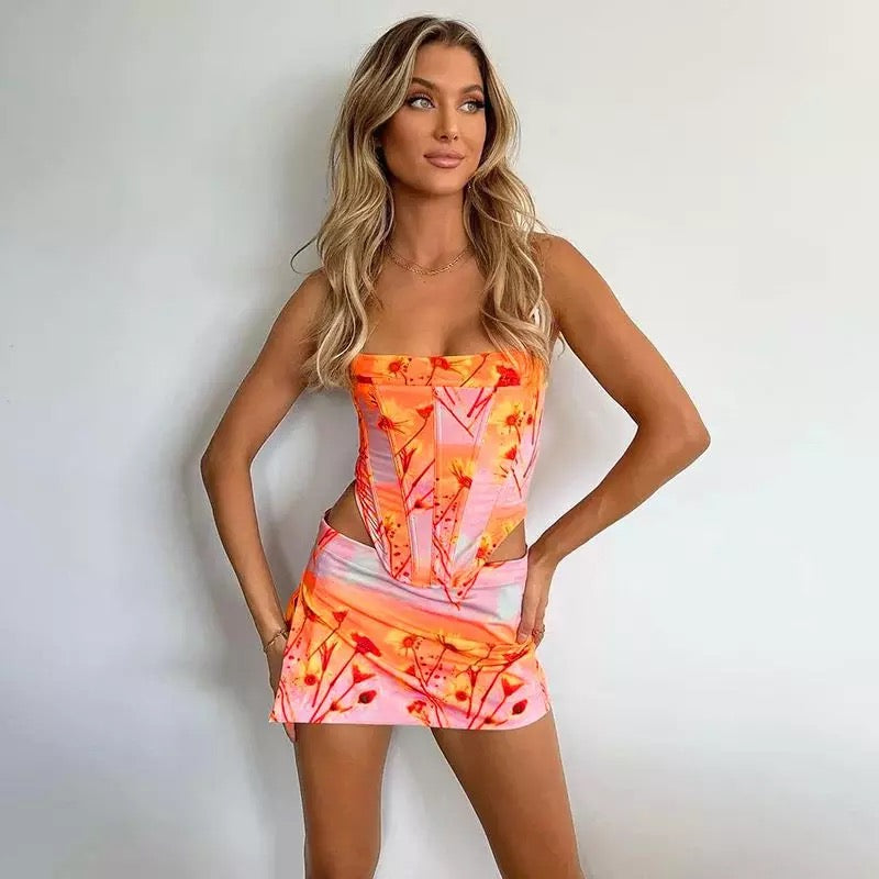 Miaou Sunset Two Piece Set