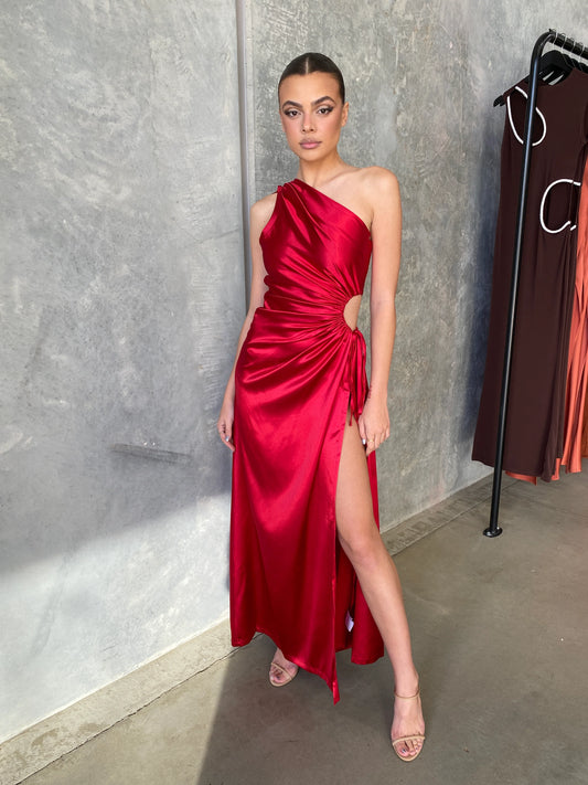 Sonya Moda Nour Red Maxi Dress